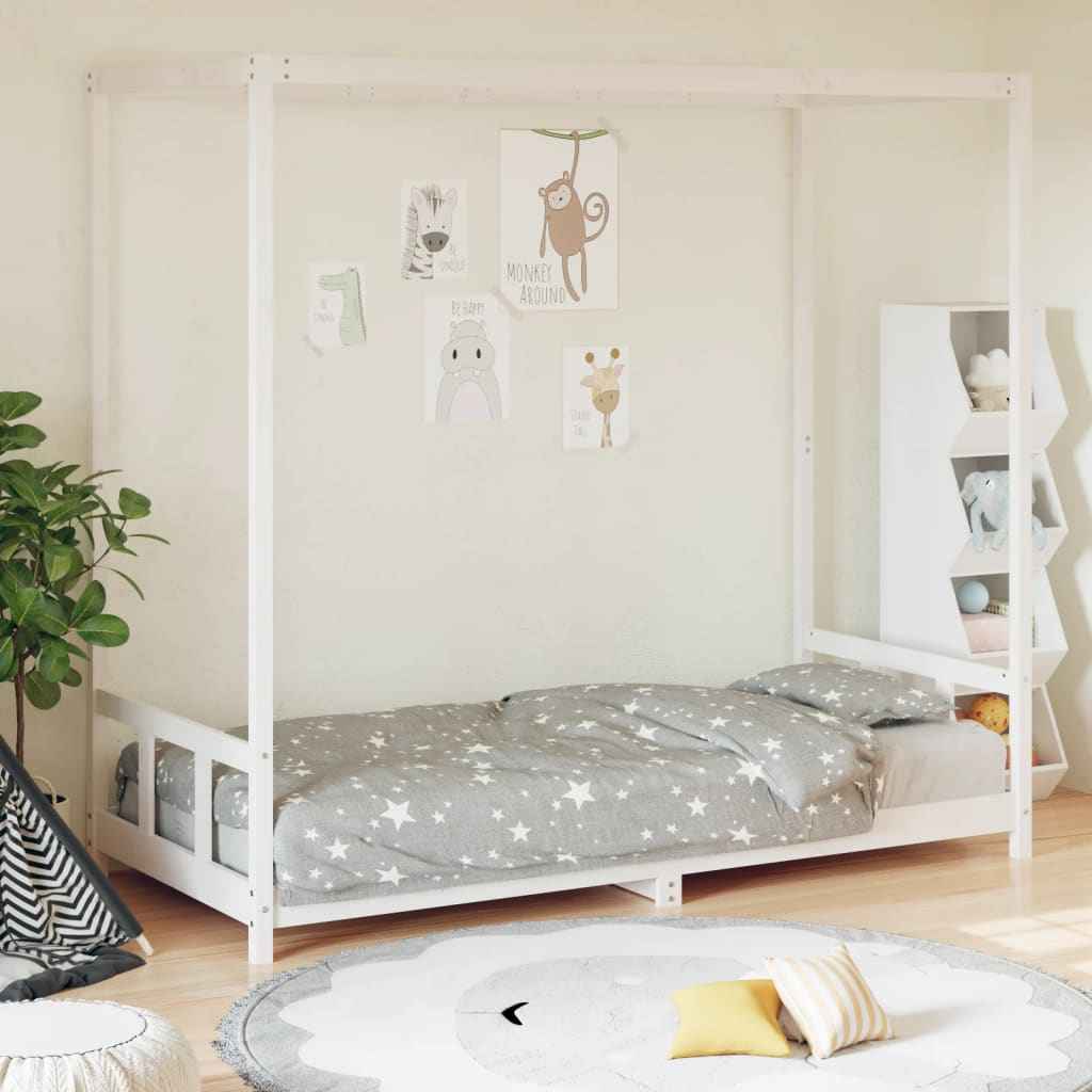 Cadre De Lit Pour Enfant Bois De Pin Massif