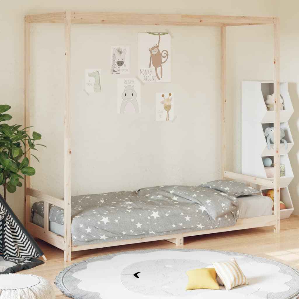 Cadre De Lit Pour Enfant Bois De Pin Massif
