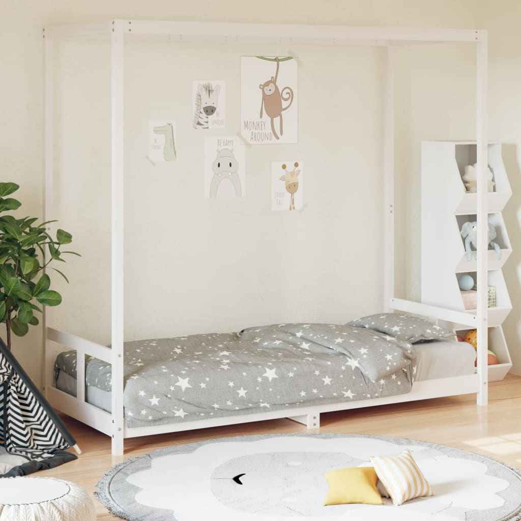 Cadre De Lit Pour Enfant Bois De Pin Massif