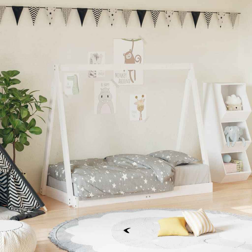 Cadre De Lit Pour Enfant Bois De Pin Massif