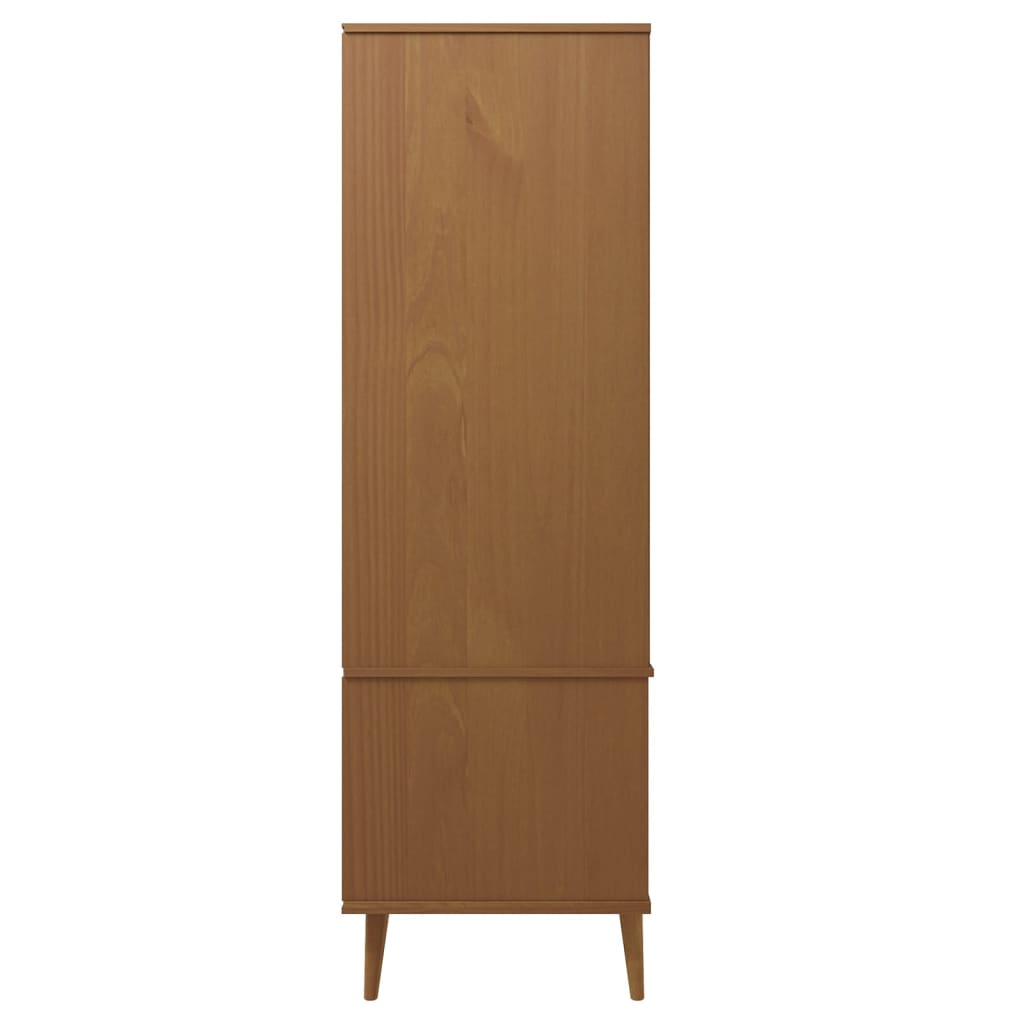 Garde-Robe Molde 90X55X175 Cm Bois Massif De Pin