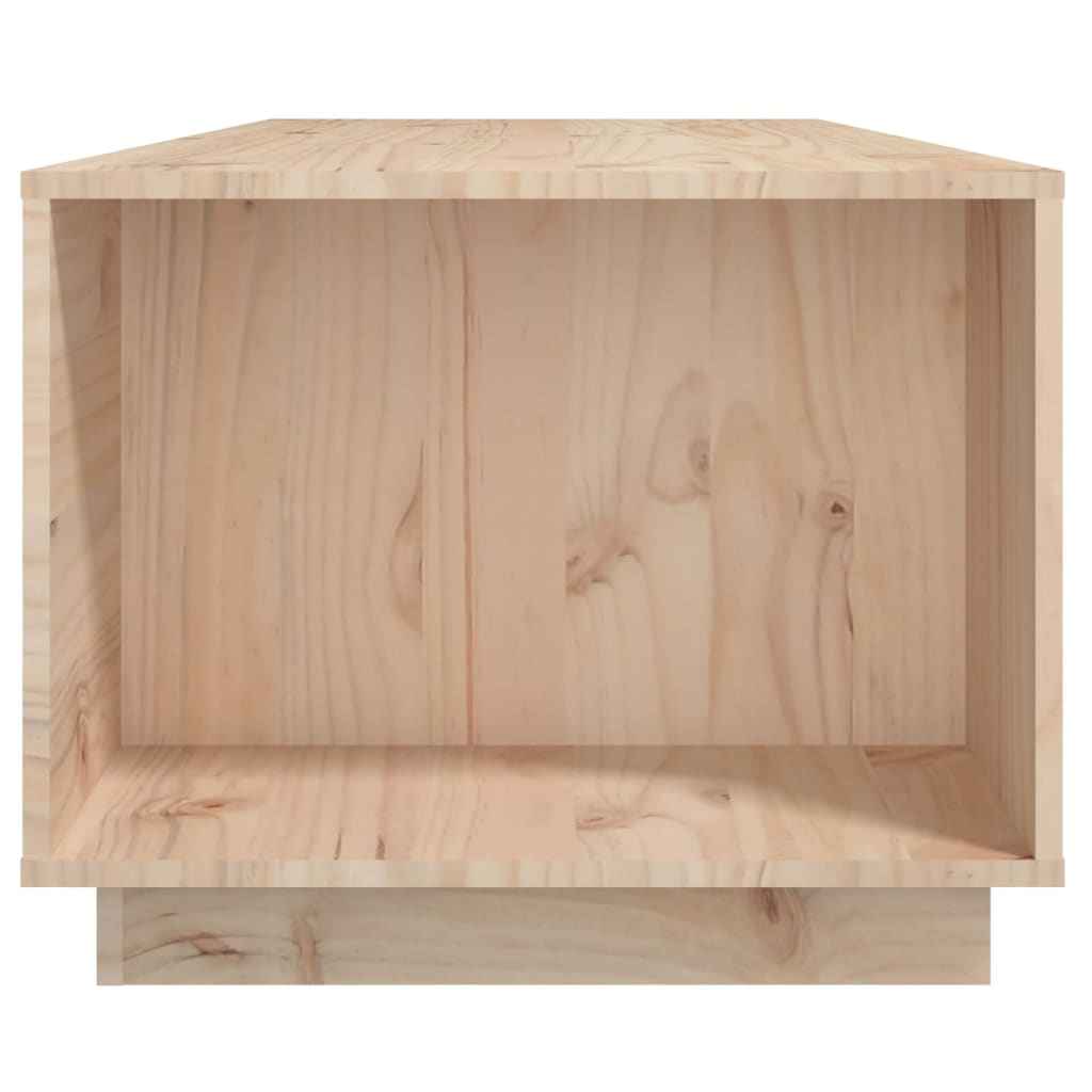 Table Basse 110X50X40 Cm Bois Massif De Pin