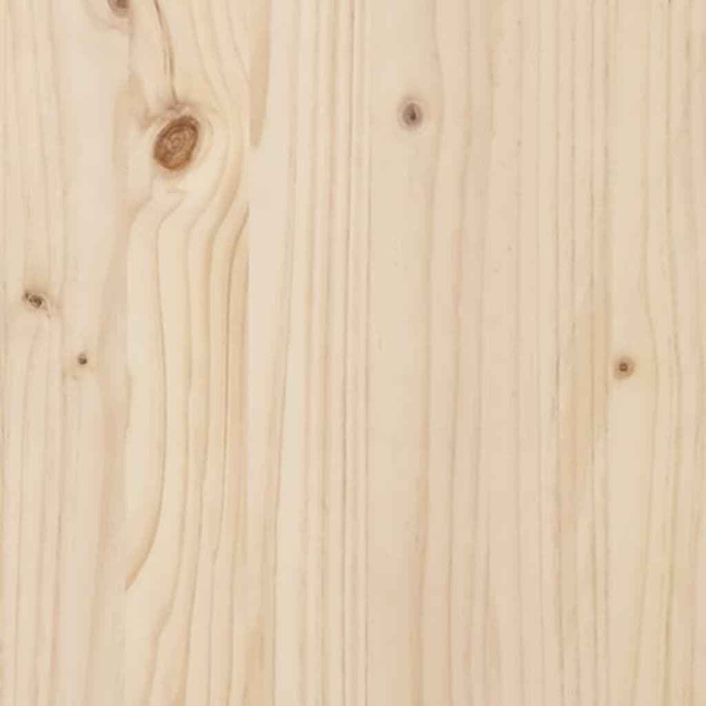 Table Basse 110X50X40 Cm Bois Massif De Pin