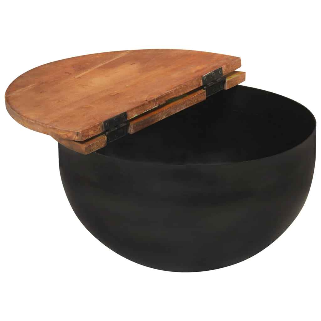 Ensemble De Tables Basses 2 Pcs Bois Récupération Massif
