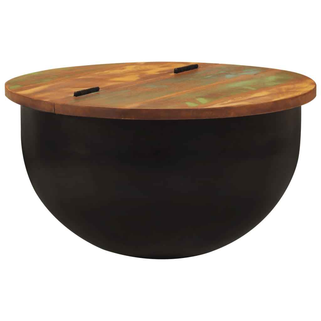Ensemble De Tables Basses 2 Pcs Bois Récupération Massif
