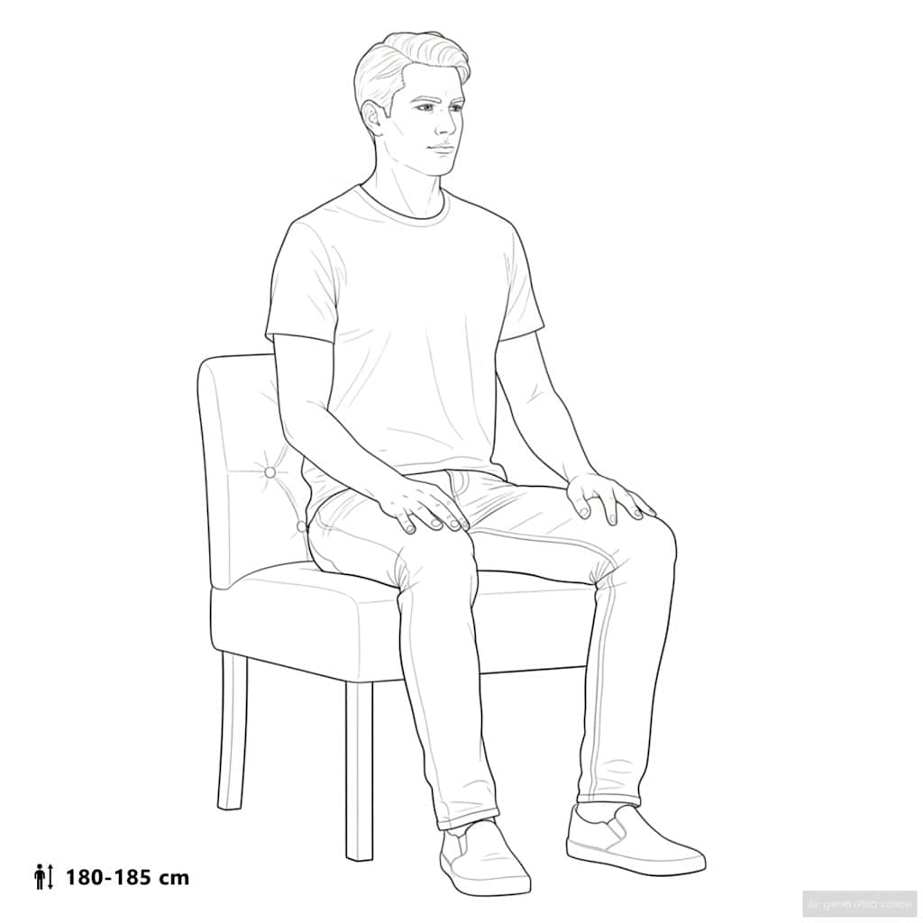 Fauteuil Sans Accoudoirs Lin Design De Boutons