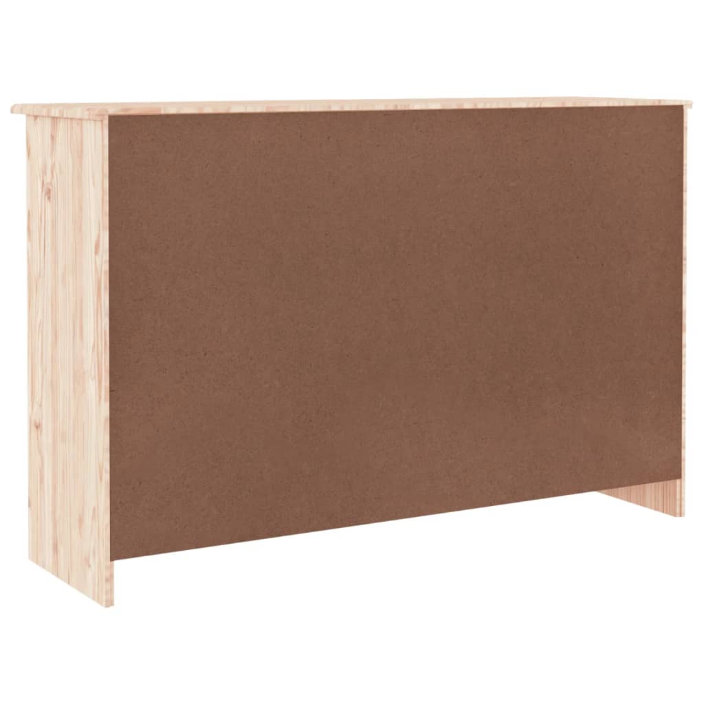 Commode Alta 112X35X73 Cm Bois Massif De Pin