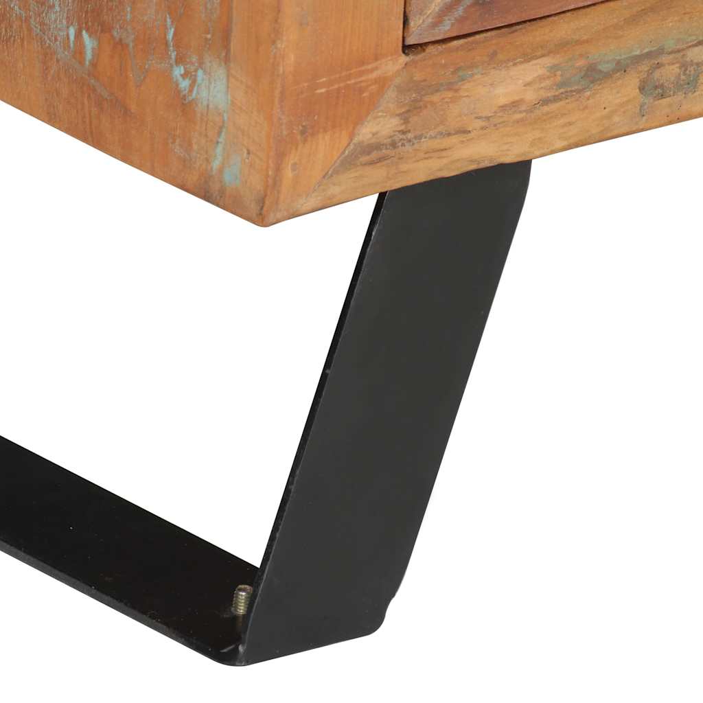 TV cabinet 112x30x45 cm reclaimed solid wood