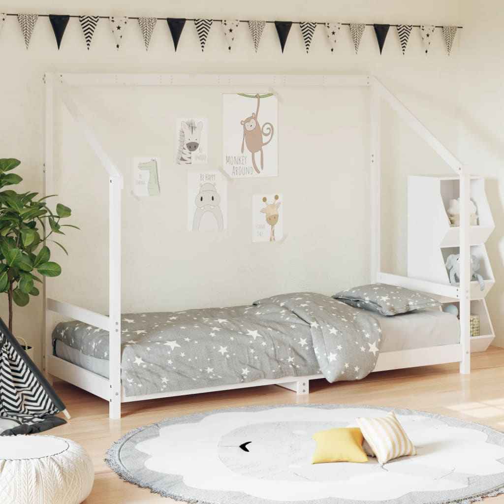 Cadre De Lit Pour Enfant Bois De Pin Massif
