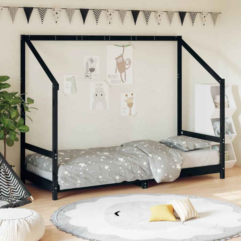 Cadre De Lit Pour Enfant Bois De Pin Massif