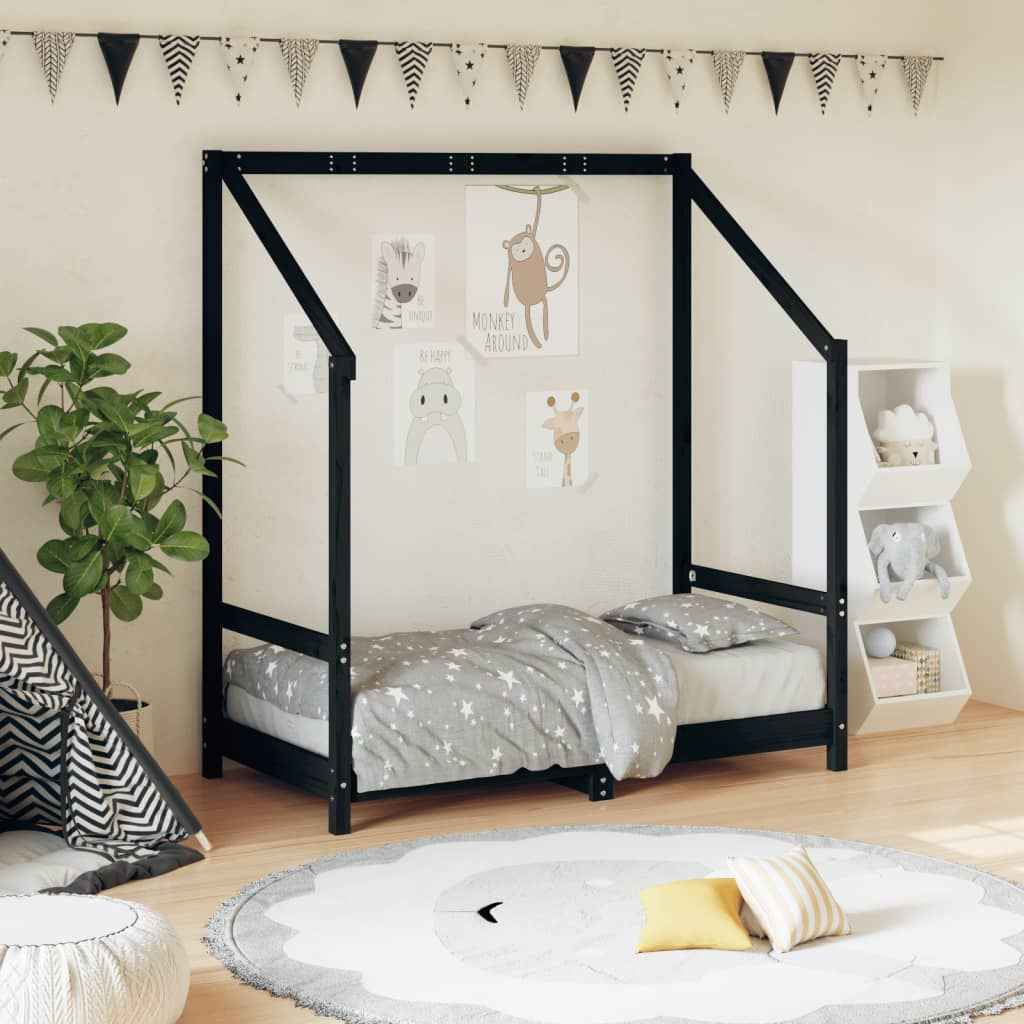 Cadre De Lit Pour Enfant Bois De Pin Massif