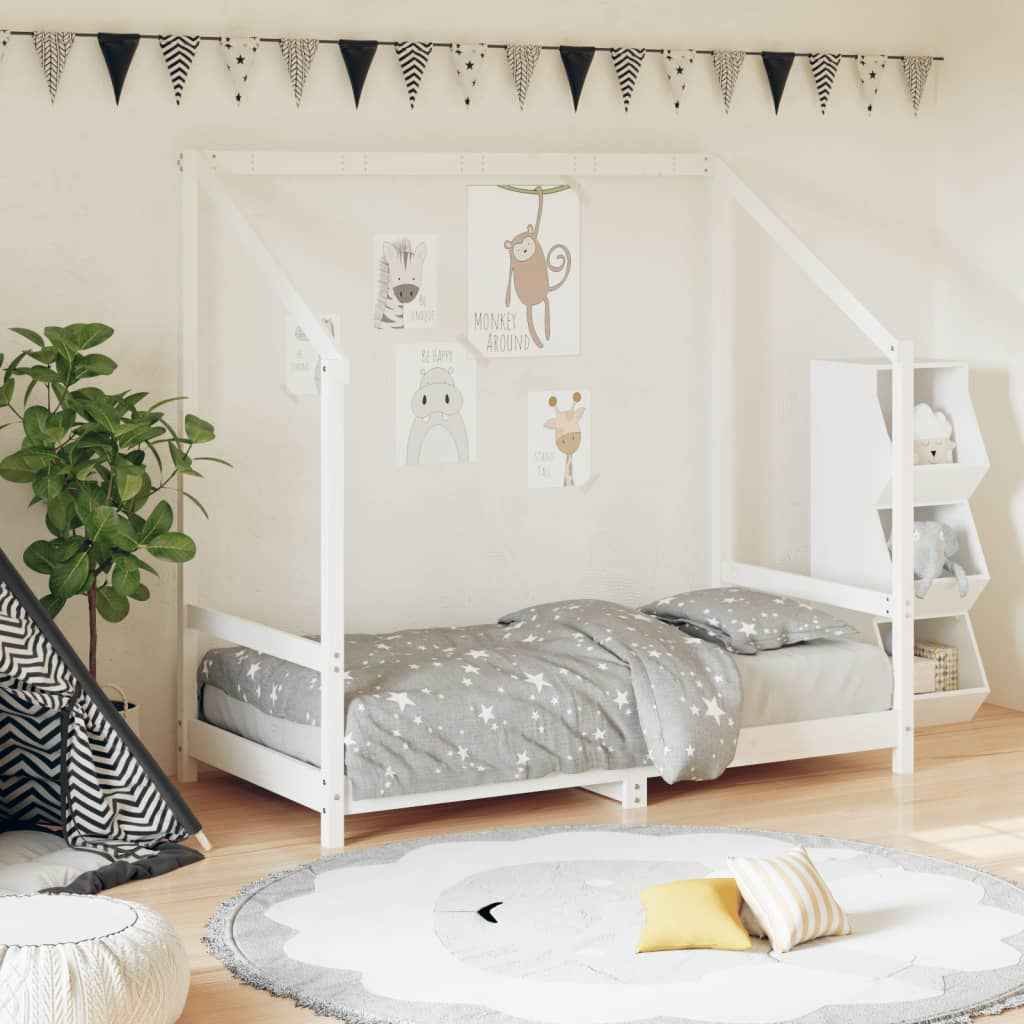 Cadre De Lit Pour Enfant Bois De Pin Massif