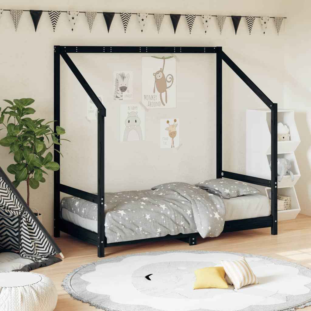 Cadre De Lit Pour Enfant Bois De Pin Massif