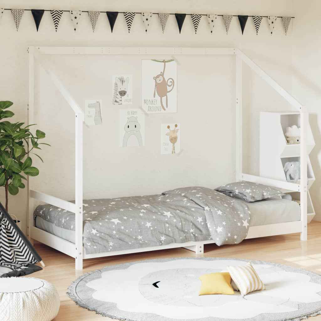 Cadre De Lit Pour Enfant Bois De Pin Massif