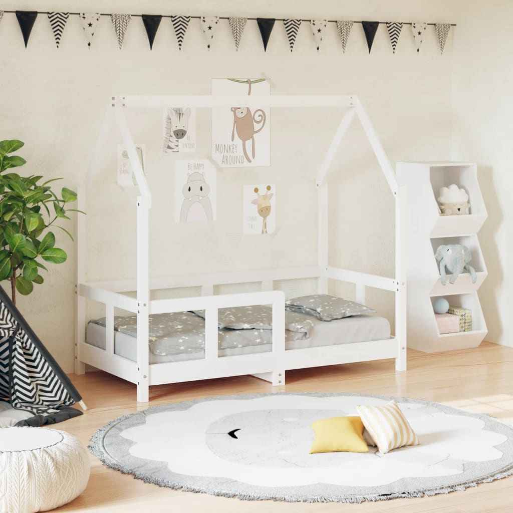 Cadre De Lit Pour Enfant Bois De Pin Massif
