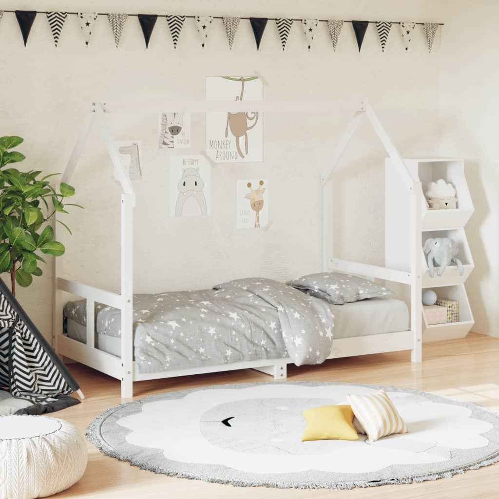 Cadre De Lit Pour Enfant Bois De Pin Massif