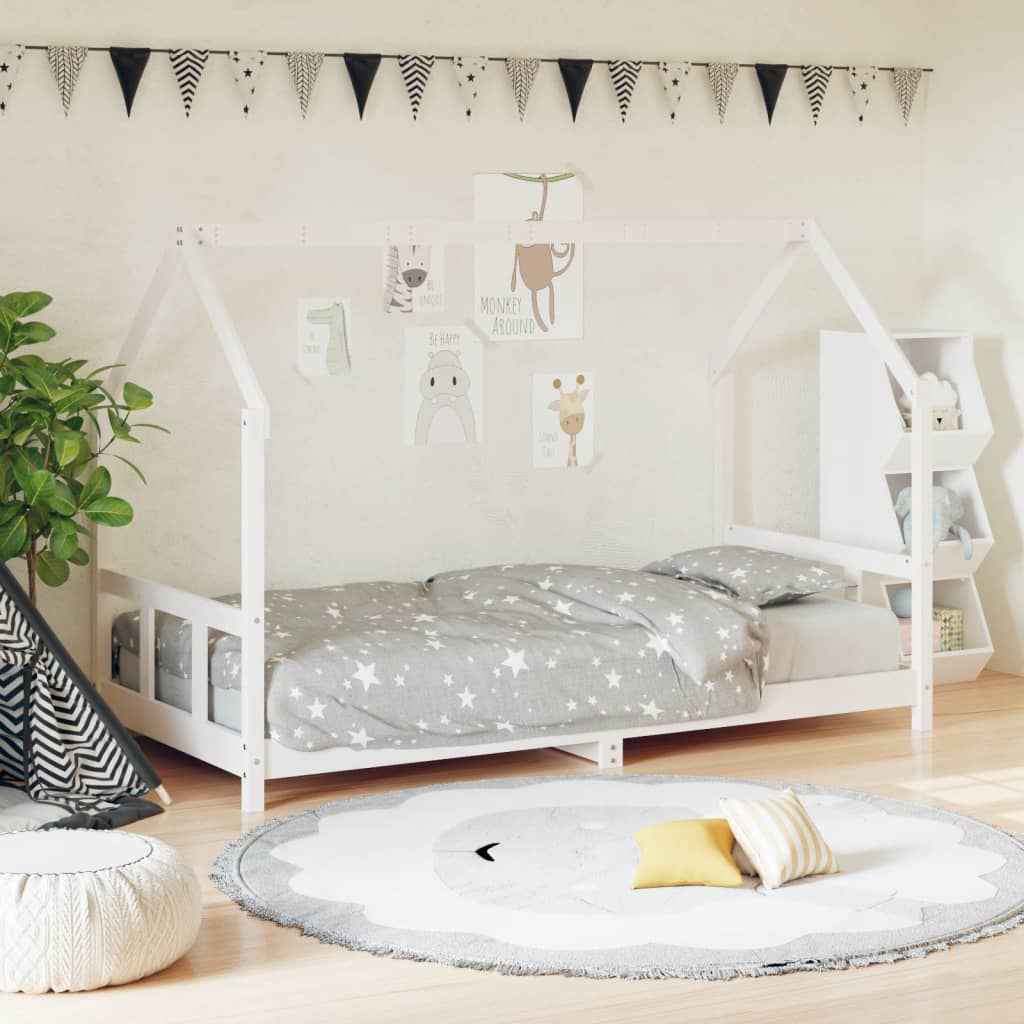 Cadre De Lit Pour Enfant Bois De Pin Massif
