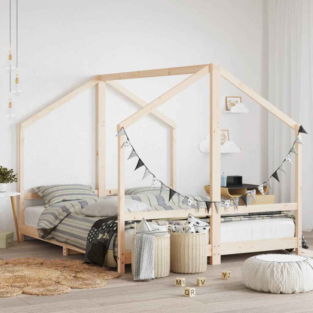 Cadre De Lit Pour Enfant Bois De Pin Massif