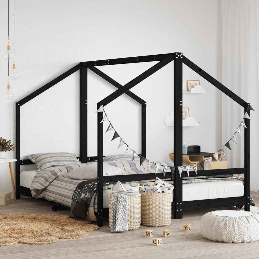 Cadre De Lit Pour Enfant Bois De Pin Massif