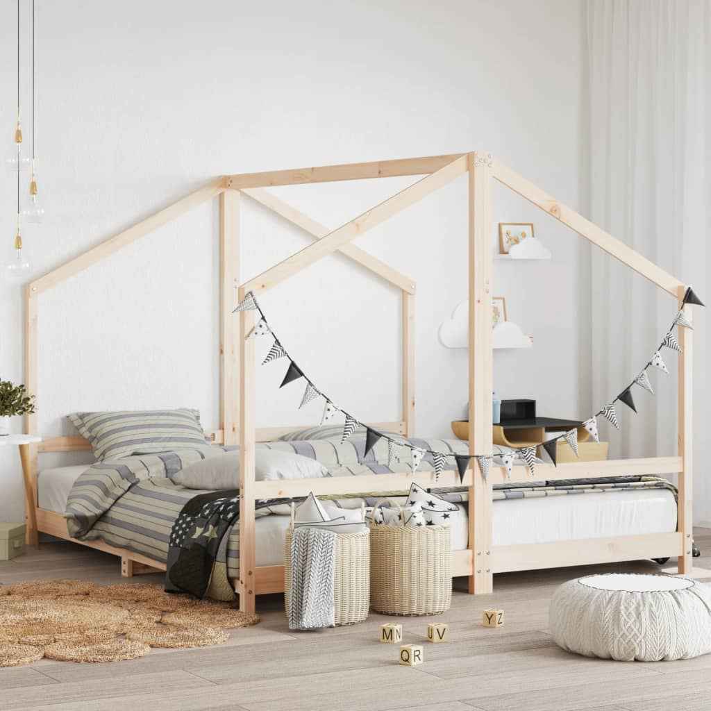 Cadre De Lit Pour Enfant Bois De Pin Massif