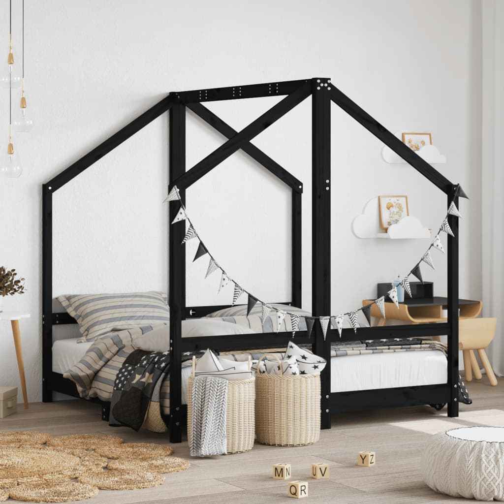 Cadre De Lit Pour Enfant Bois De Pin Massif