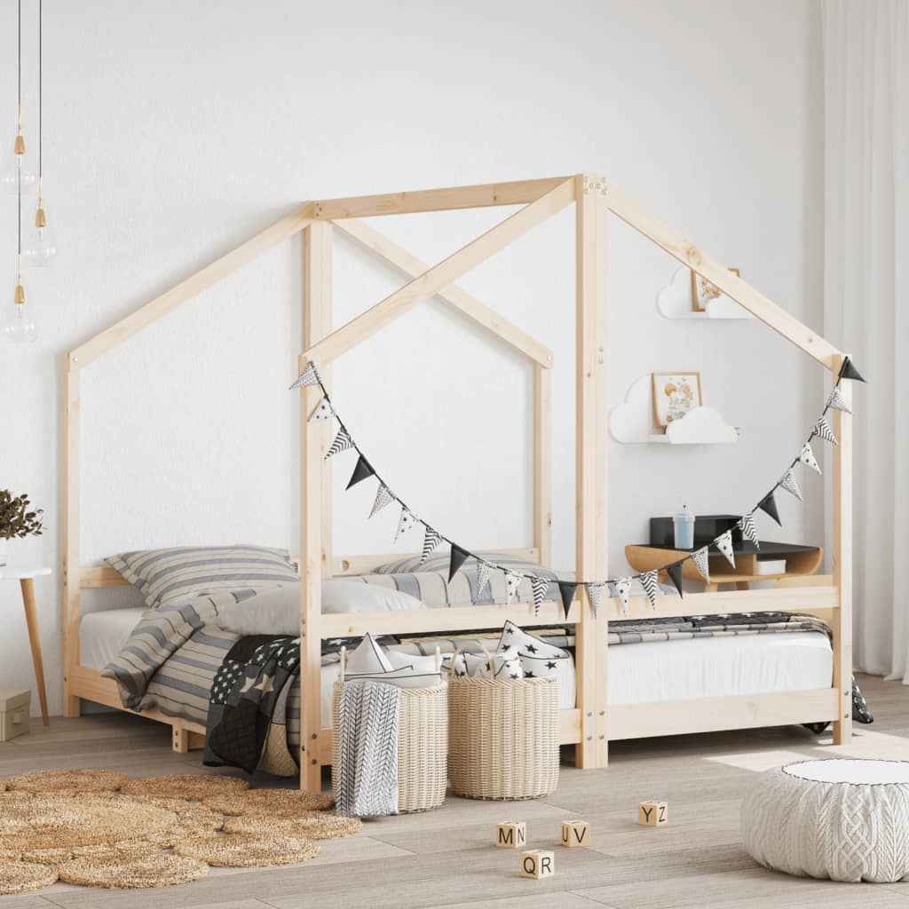 Cadre De Lit Pour Enfant Bois De Pin Massif