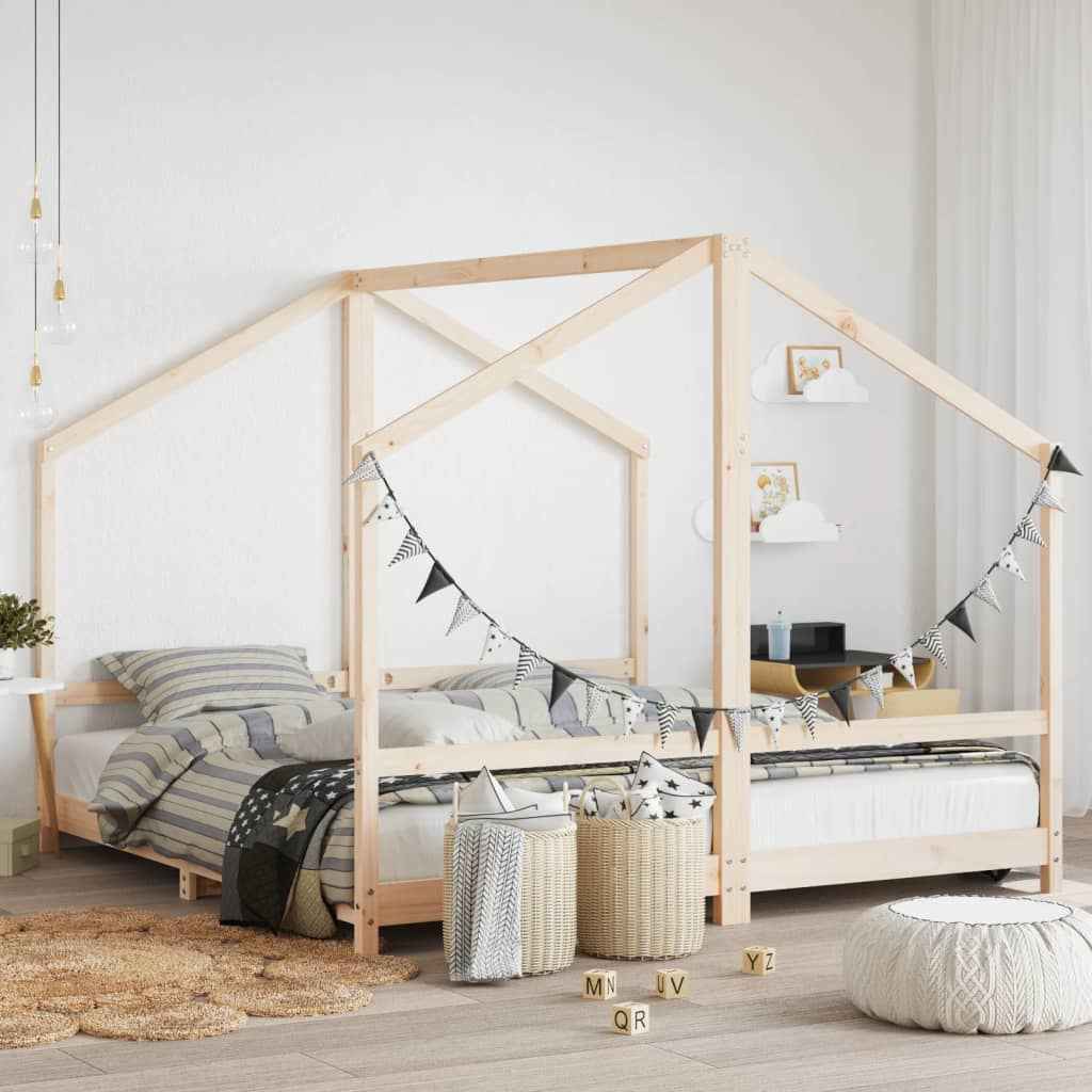 Cadre De Lit Pour Enfant Bois De Pin Massif
