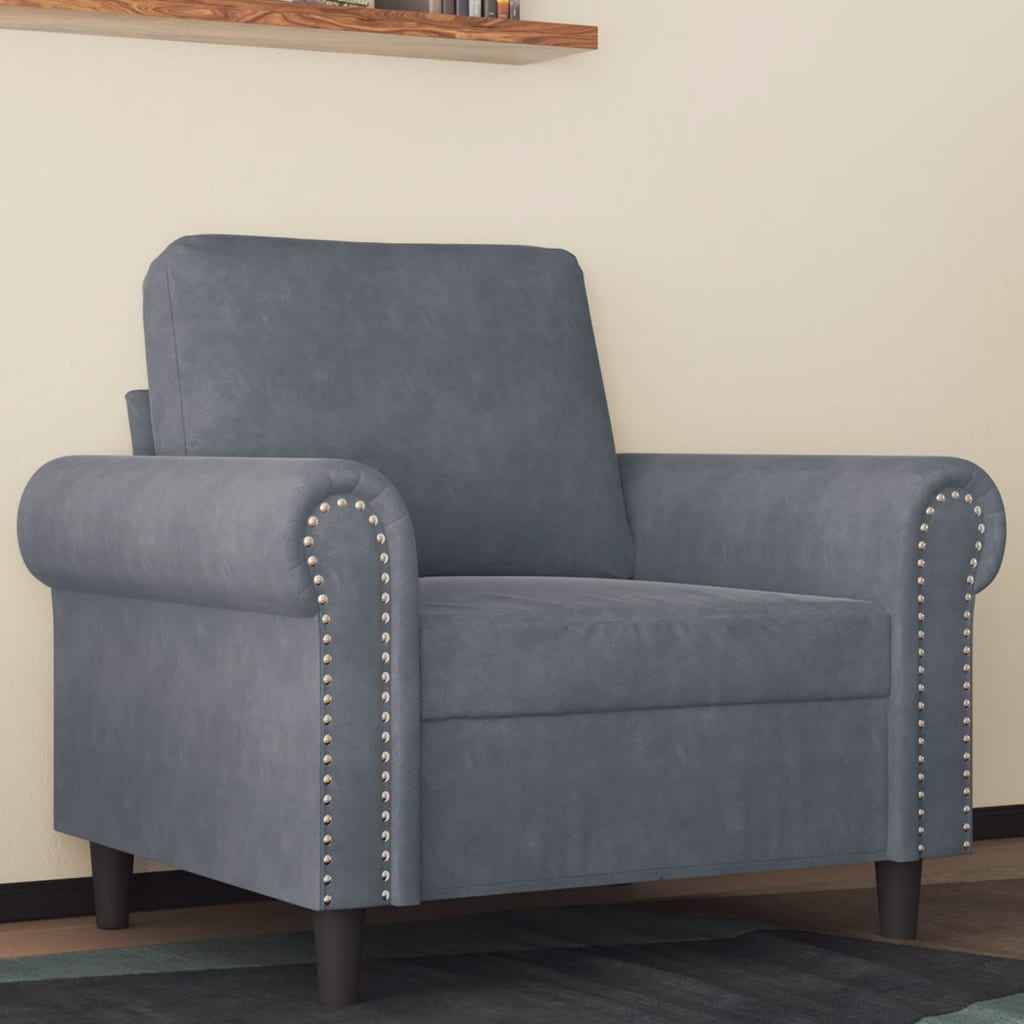 Fauteuil Velours