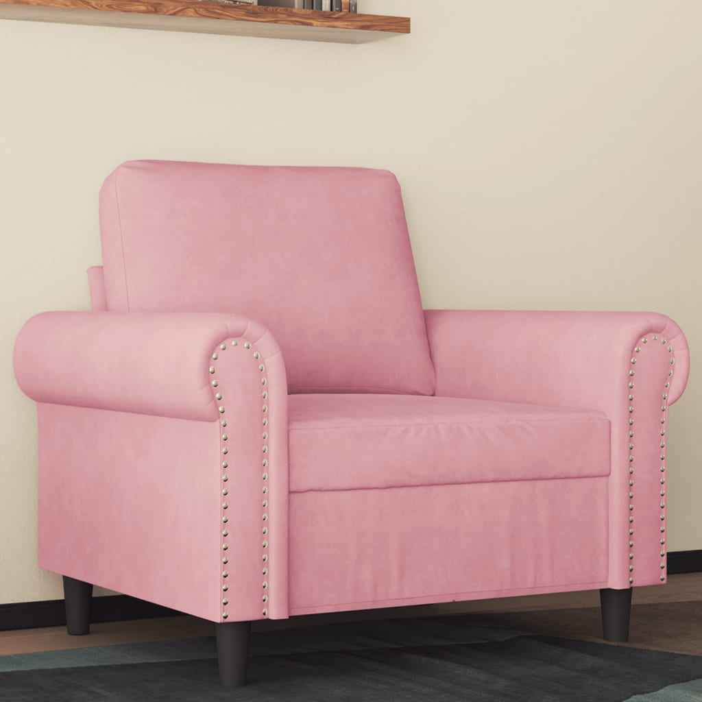 Fauteuil Velours