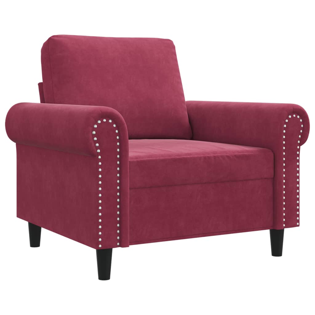 Fauteuil Velours