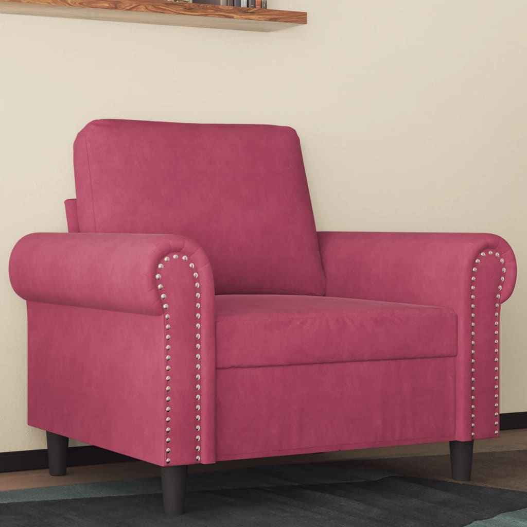 Fauteuil Velours