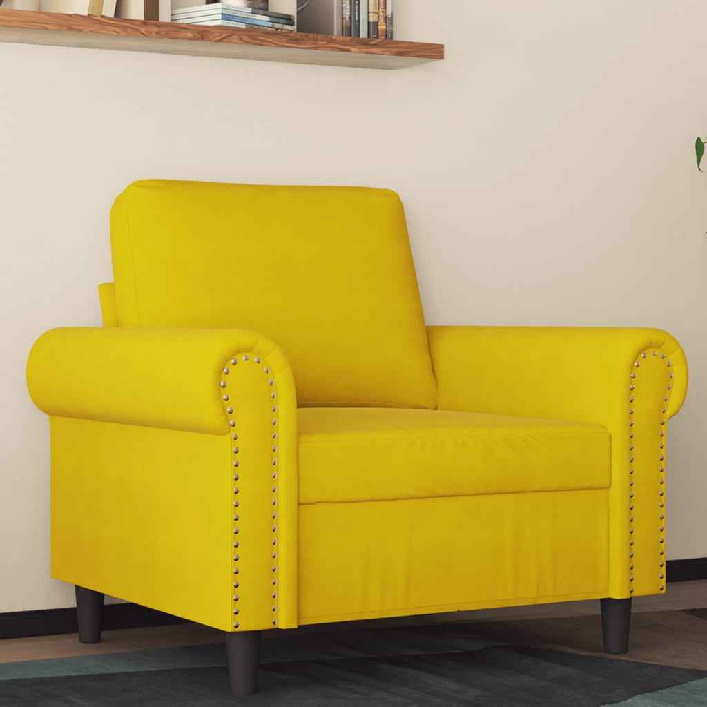 Fauteuil Velours