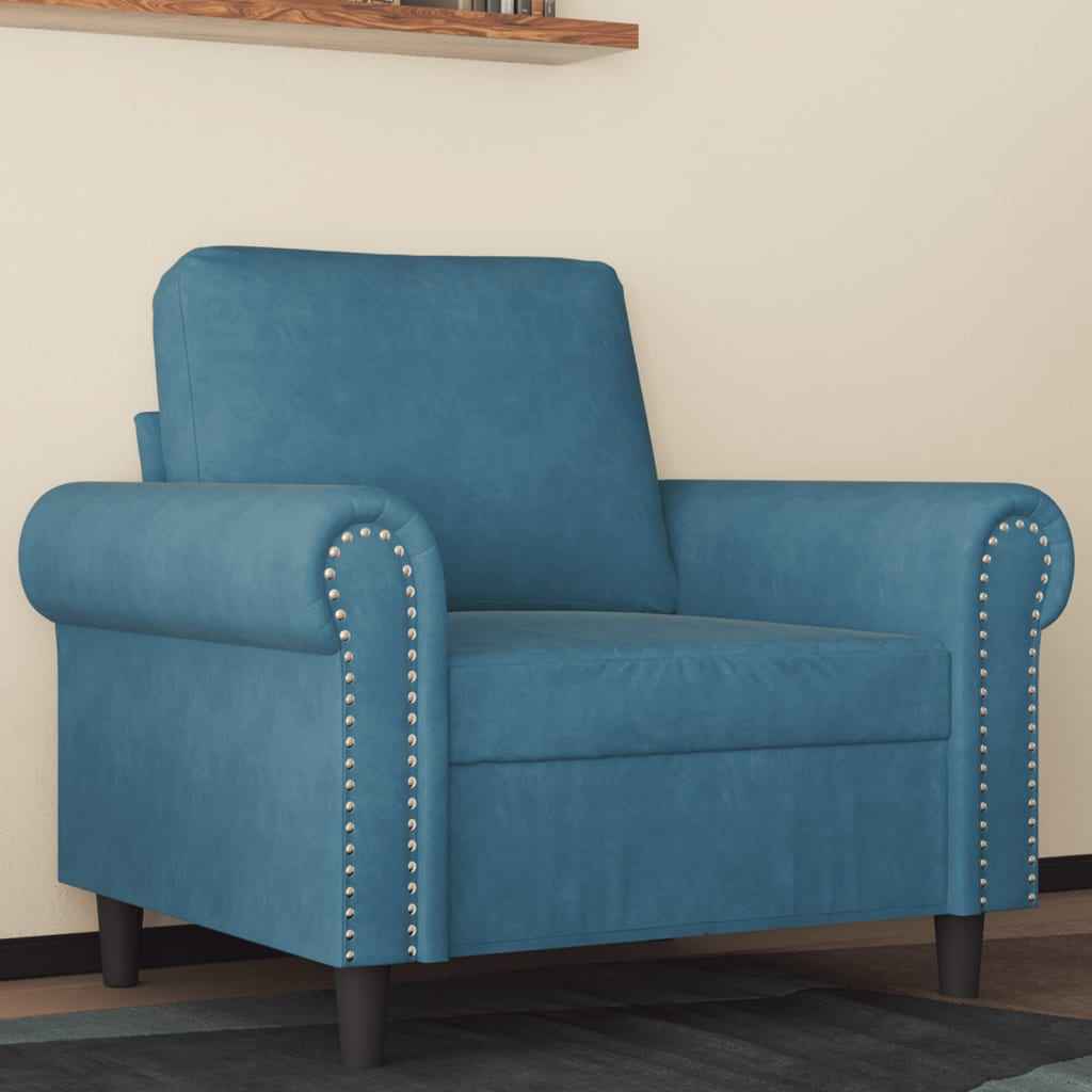 Fauteuil Velours