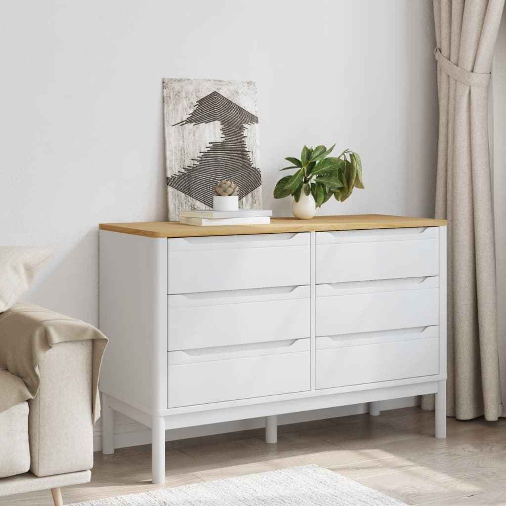 Commode Floro Bois De Pin Massif