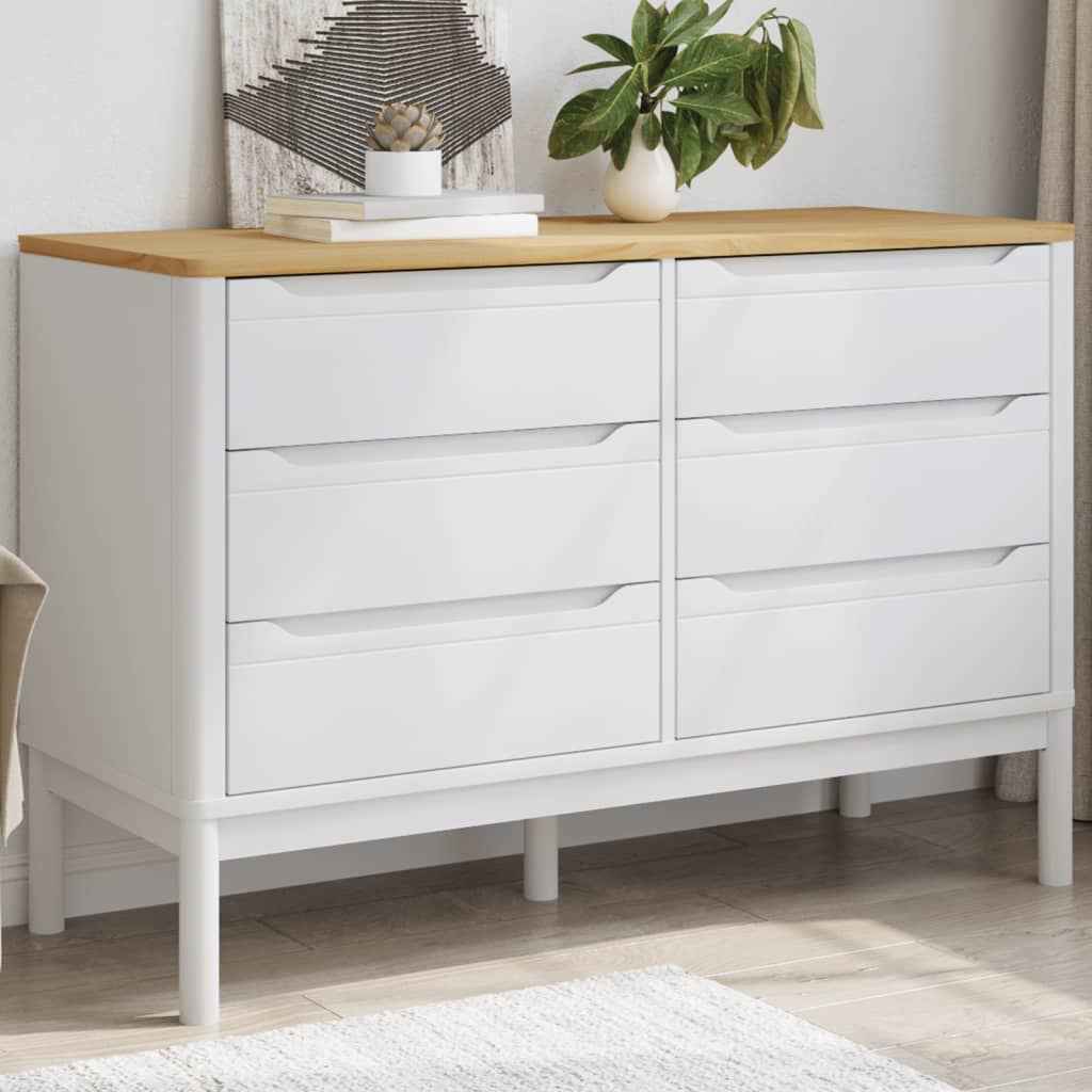 Commode Floro Bois De Pin Massif