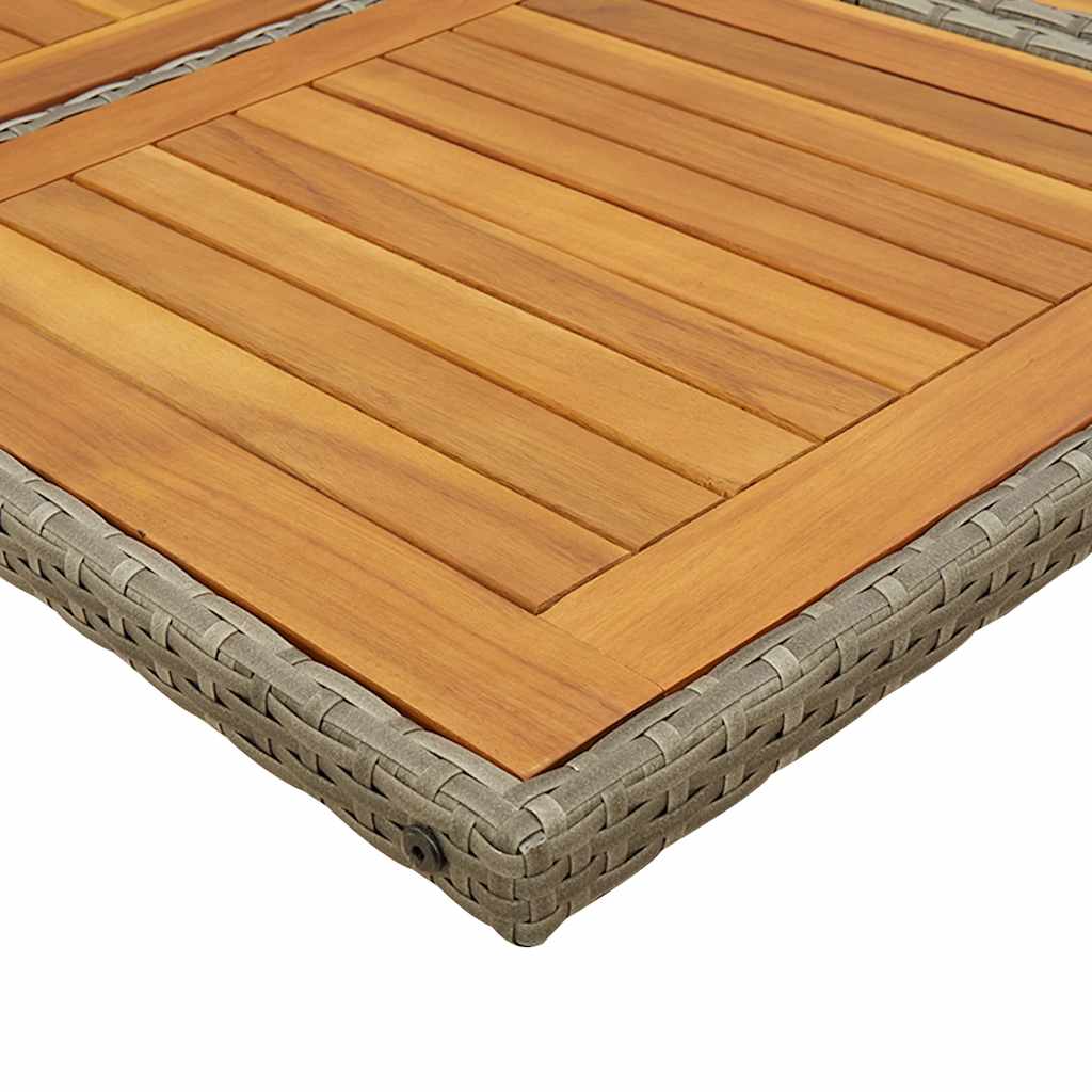 Ensemble À Manger De Jardin Coussins 13 Pcs Résine Tressée