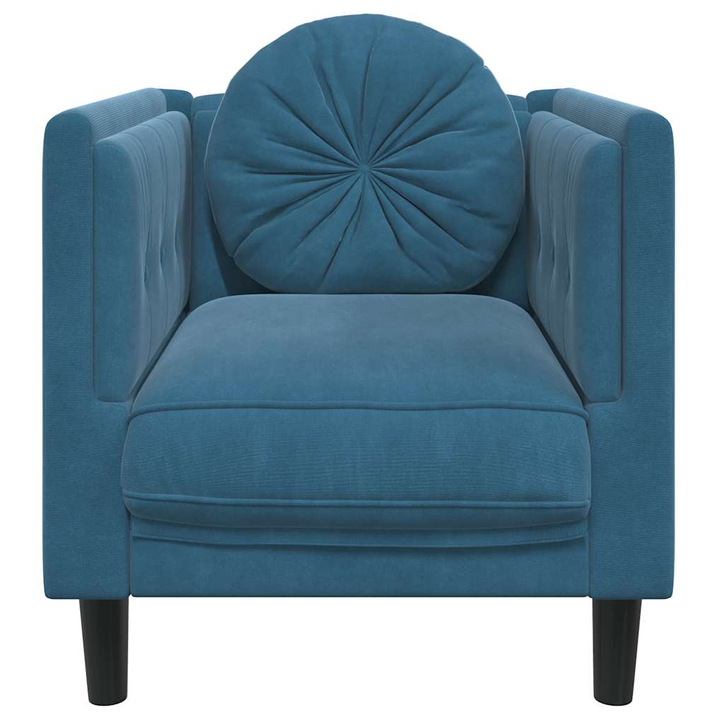 Fauteuil Avec Coussin Velours