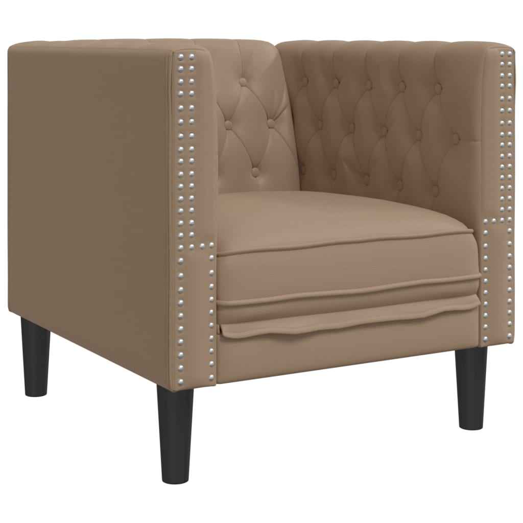 Fauteuil Chesterfield Similicuir