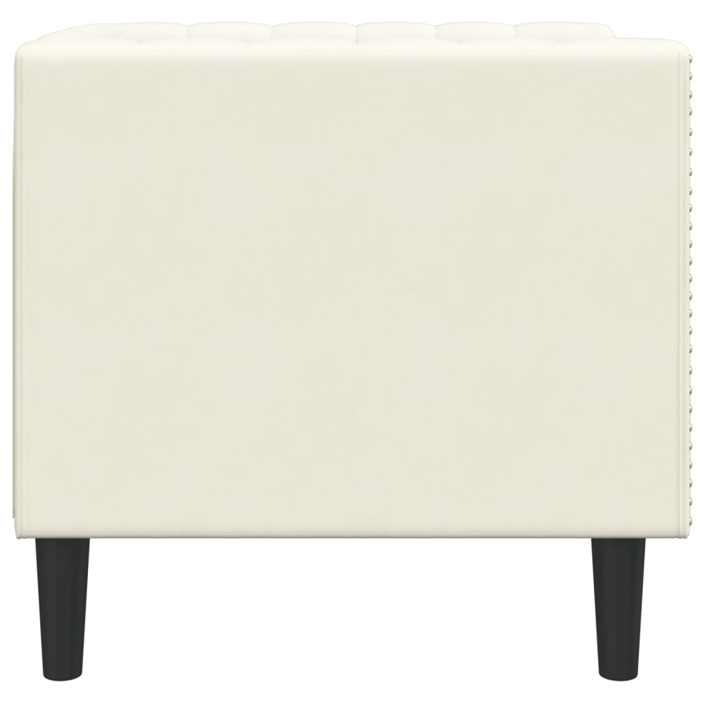 Fauteuil Chesterfield Velours
