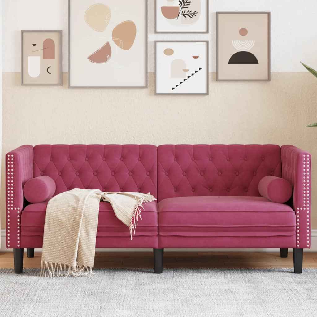 Fauteuil Chesterfield Velours