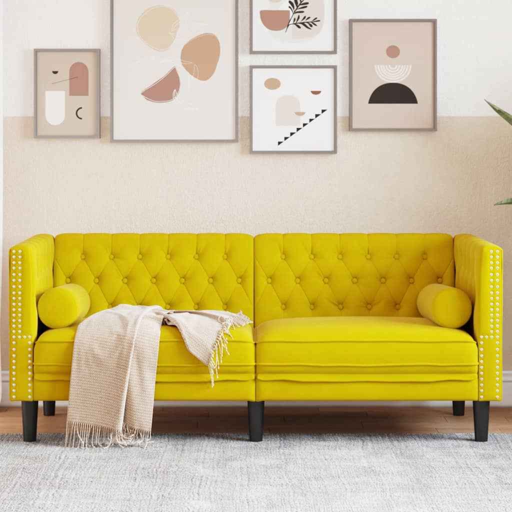 Fauteuil Chesterfield Velours