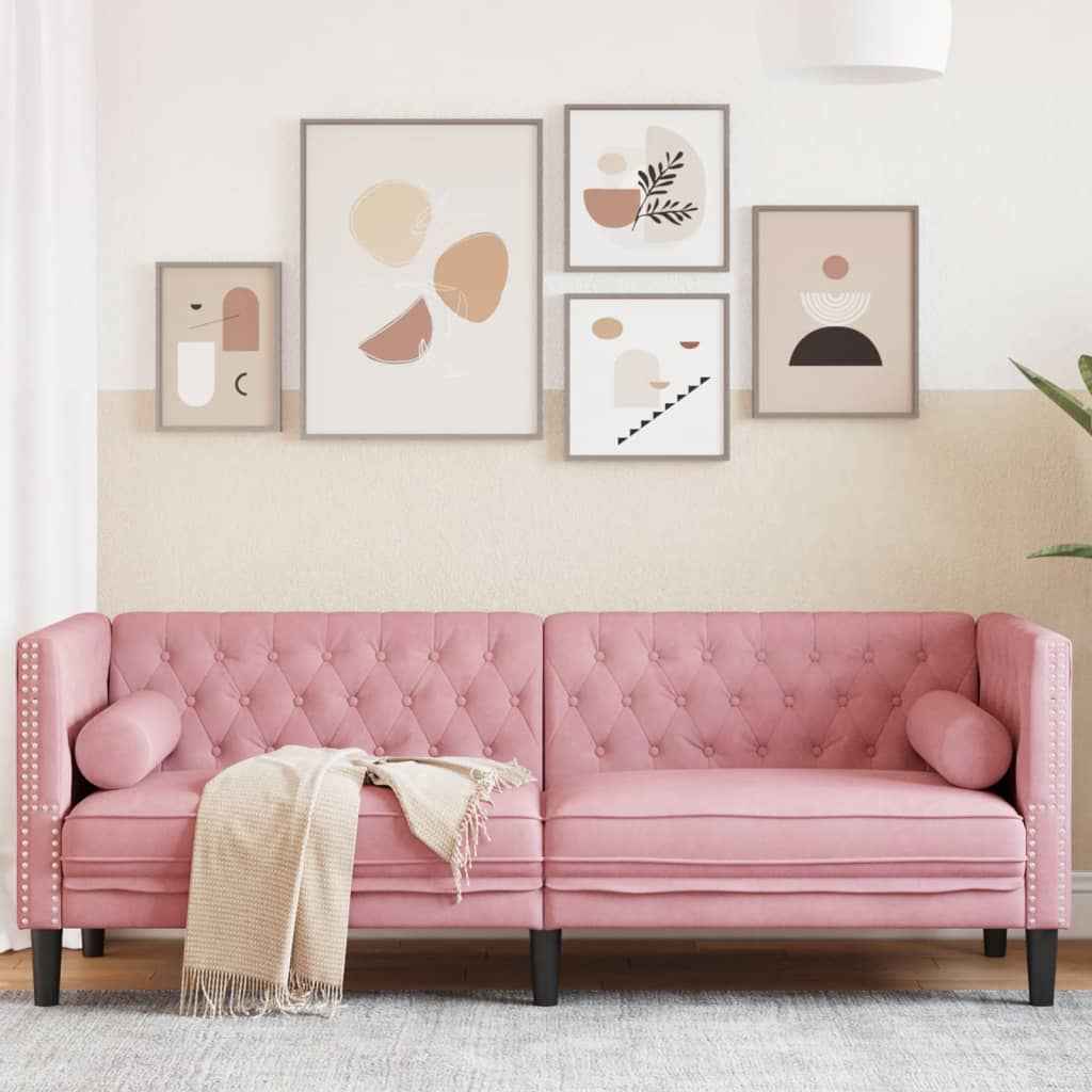 Fauteuil Chesterfield Velours