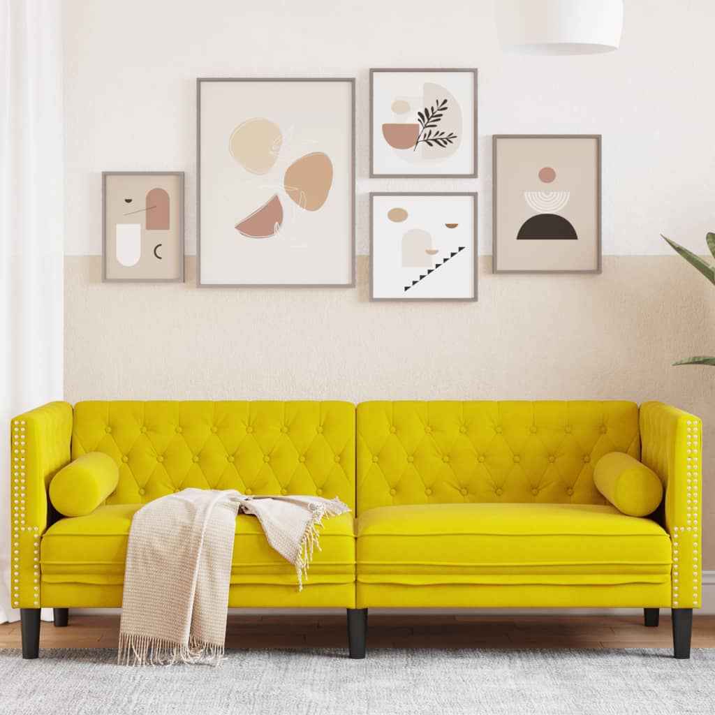 Fauteuil Chesterfield Velours