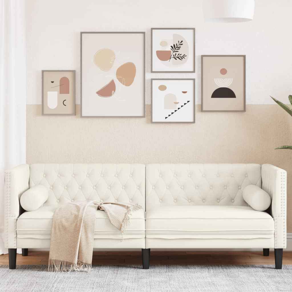 Fauteuil Chesterfield Velours