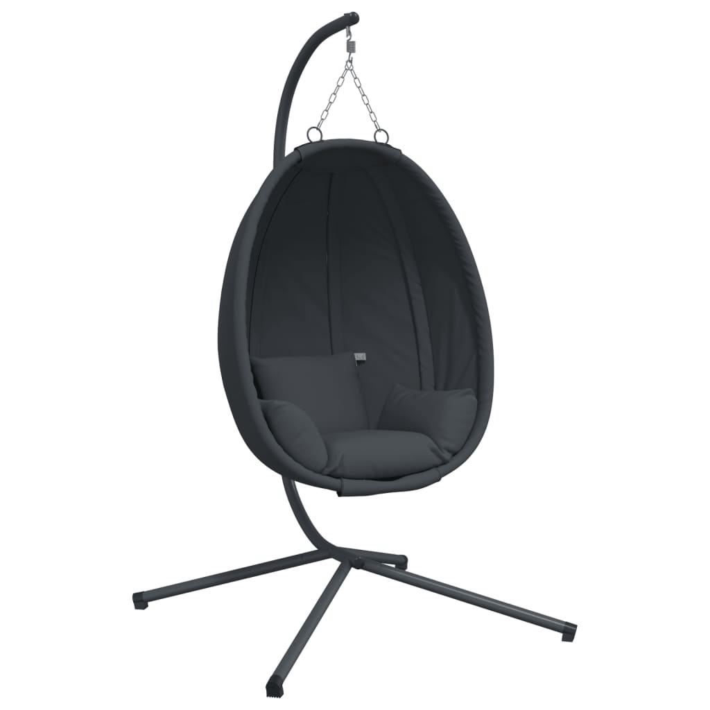 Fauteuil Suspendu Avec Support En Tissu Et Acier