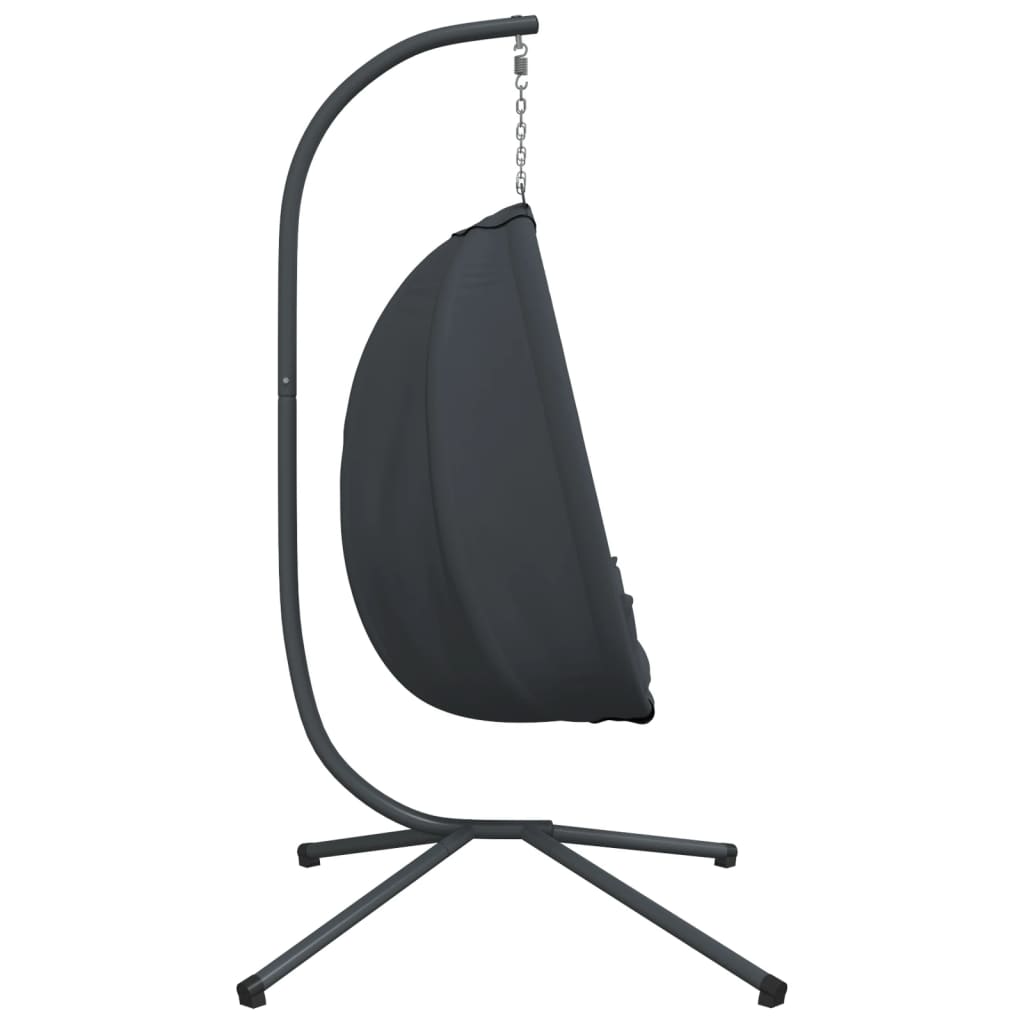 Fauteuil Suspendu Avec Support En Tissu Et Acier