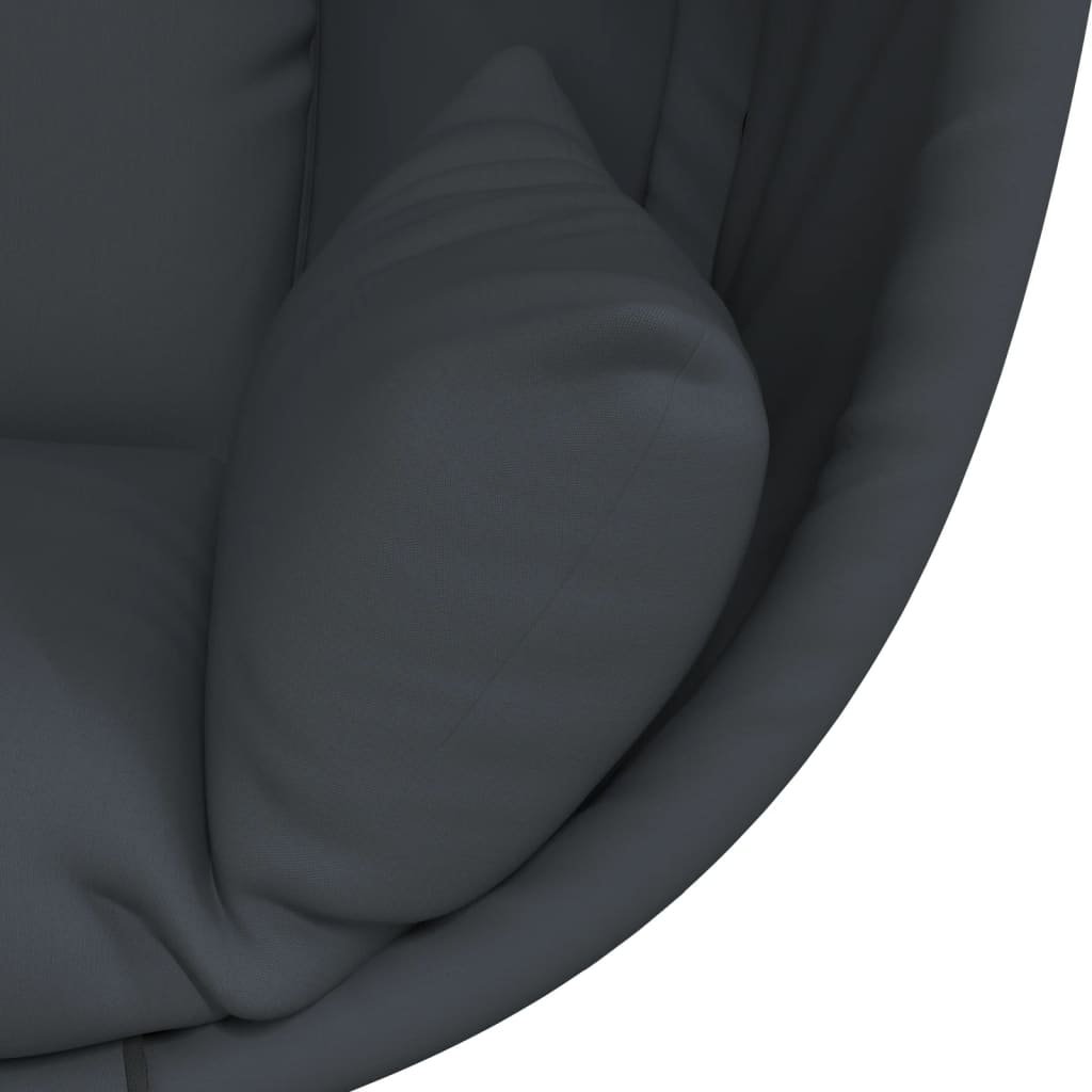Fauteuil Suspendu Avec Support En Tissu Et Acier