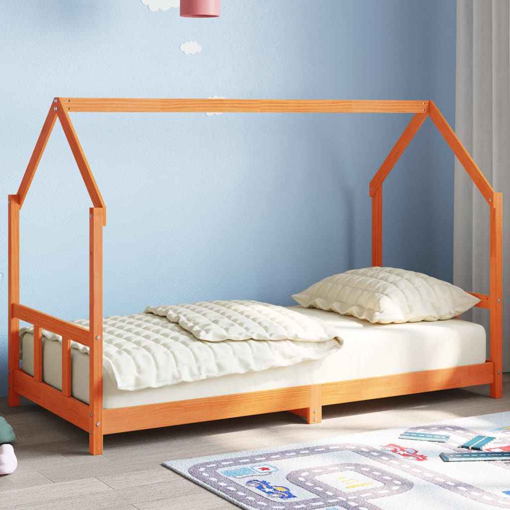 Cadre De Lit Pour Enfant Bois De Pin Massif