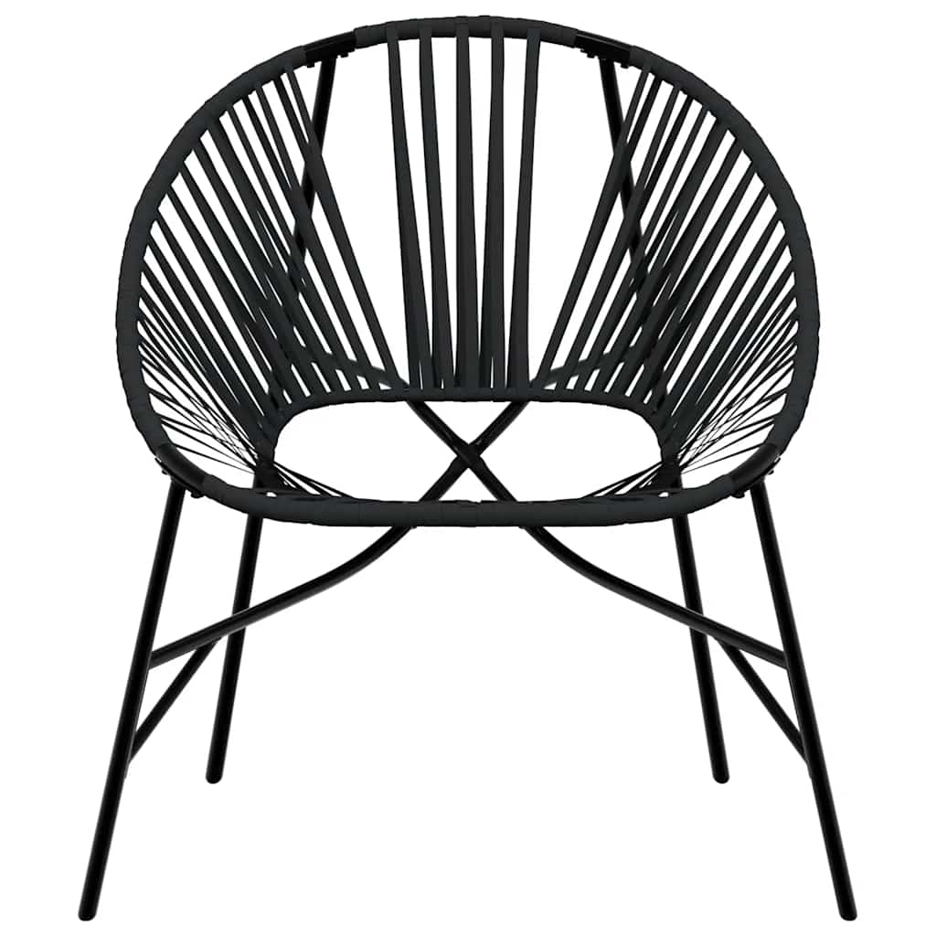 Lot De 3 Chaise De Jardin Résine Tressée
