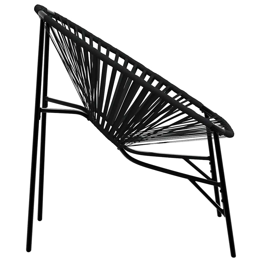 Lot De 3 Chaise De Jardin Résine Tressée